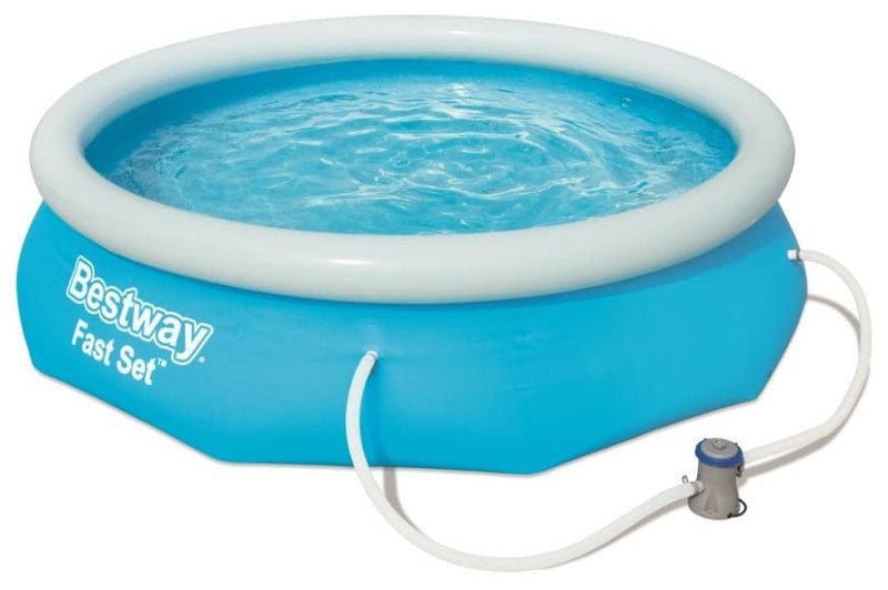 Se Bestway Fast Set Pool Sæt 305 x 76cm m/filter pumpe ✔ Kæmpe udvalg i  Bestway ✔ Hurtig levering: 1 - 2 Hverdage samt billig fragt - Varenummer: MMA-17857270 og barcode / Ean: &