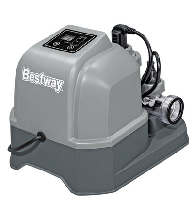 Se Bestway Flowclear Hydrogenic 6 g/t Saltklorinator saltvandssystem ✔ Kæmpe udvalg i  Bestway ✔ Hurtig levering: 1 - 2 Hverdage samt billig fragt - Varenummer: MMA-17858678 og barcode / Ean: '6941607309742 på lager - Udsalg på Pool Filter / Sandfilter / Pumpe Spar op til 51% - Over 1454 design brands på udsalg