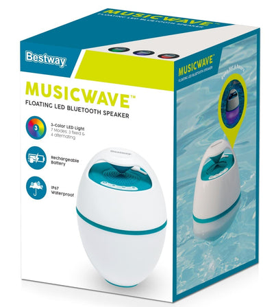 Se MusicWave Flydende LED Bluetooth-Højtaler til Pool ❤ Stort online udvalg i Bestway ❤ Hurtig levering: 1 - 2 Hverdage samt billig fragt - Varenummer: MMA-17858700 og barcode / Ean: '6941607347300 på lager - Udsalg på Pool Dele / Tilbehør / Lys Spar op til 57% - Over 350 kendte brands på udsalg