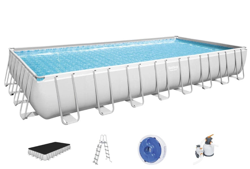 Se Bestway Power Steel Rektangulær Pool 956 x 488 x 132 cm ❤ Kæmpe udvalg i Bestway ❤ Hurtig levering: 1 - 2 Hverdage samt billig fragt - Varenummer: MMA-17856623 og barcode / Ean: &