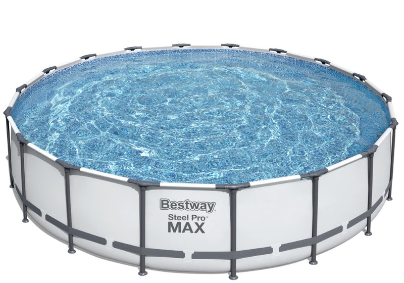 Se Bestway Steel Pro MAX Frame Pool 549 x 122cm m/pumpe, stige m.v. ❤ Kæmpe udvalg i Bestway ❤ Hurtig levering: 1 - 2 Hverdage samt billig fragt - Varenummer: MMA-17856462 og barcode / Ean: &