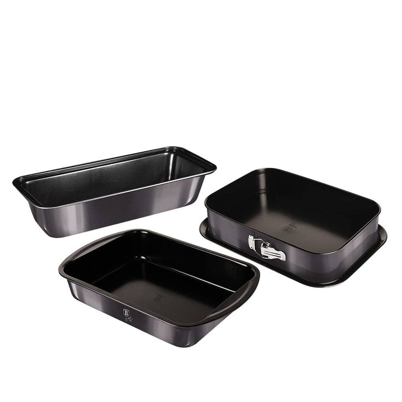 Se Berlinger Haus - Bradepande og springformsæt i 3 dele - Non-Stick - Carbon Pro Edition ❤ Kæmpe udvalg i Blandet ❤ Hurtig levering: 1 - 2 Hverdage samt billig fragt - Varenummer: CPD-BH447634 og barcode / Ean: &