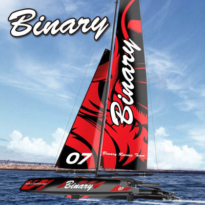 Se Binary V2 RTR Mini Catamaran 2.4G RTR fjernstyret sejlbåd ✔ Kæmpe udvalg i  Joysway ✔ Hurtig levering: 1 - 2 Hverdage samt billig fragt - Varenummer: MMA-146540 og barcode / Ean: '5712548145895 på lager - Udsalg på Fjernstyret Både Spar op til 65% - Over 434 design mærker på udsalg