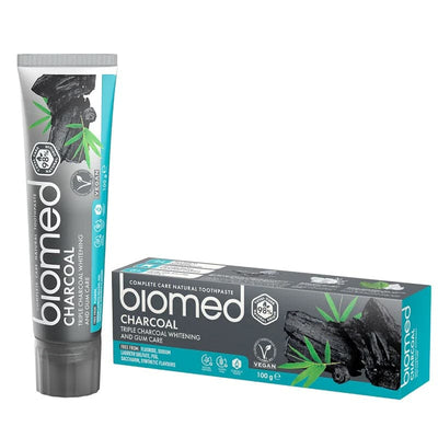 Se BiomedÂ® - Charcoal Tandpasta 100 ml. ❤ Kæmpe udvalg i Blandet ❤ Hurtig levering: 1 - 2 Hverdage samt billig fragt - Varenummer: HG-30424 og barcode / Ean: '7640168930424 på lager - Udsalg på Sundhed Spar op til 63% - Over 454 design mærker på udsalg