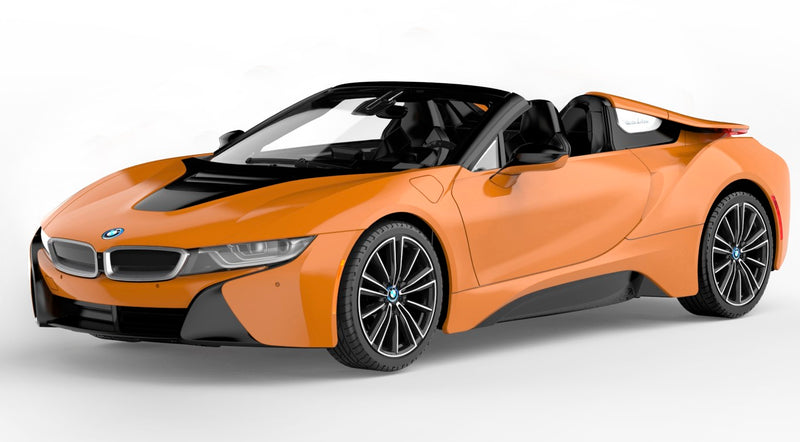 Se BMW i8 Roadster Fjernstyret Bil 1:12, 2.4G ✔ Kæmpe udvalg i  Rastar ✔ Hurtig levering: 1 - 2 Hverdage samt billig fragt - Varenummer: MMA-20895500 og barcode / Ean: &