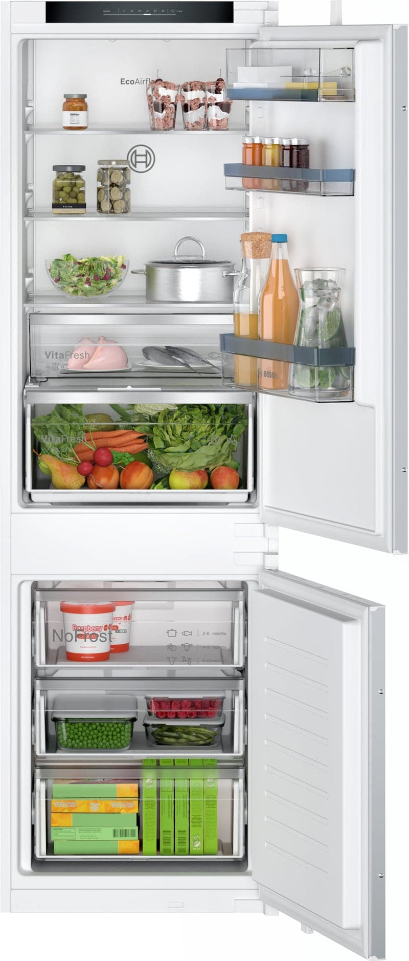 Se BOSCH KIN86VSE0 Fridge/freezer ❤ Kæmpe udvalg i Bosch ❤ Hurtig levering: 1 - 2 Hverdage samt billig fragt - Varenummer: ELG-368760 og barcode / Ean: &