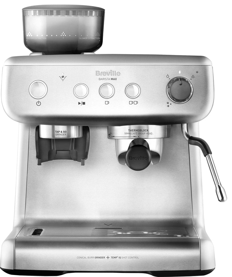 Se Breville Barista Max espressomaskine VCF126X ❤ Stort online udvalg i Breville ❤ Hurtig levering: 1 - 2 Hverdage samt billig fragt ❤ Varenummer: ELG-377216 og barcode / Ean: 5060569671351 på lager - Udsalg på Espressomaskine - Over 312 kendte brands på udsalg