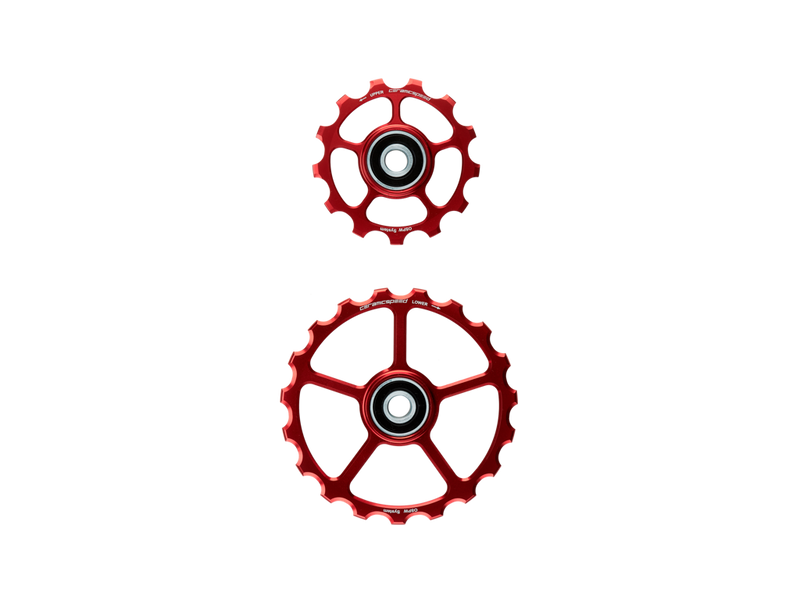 Se CeramicSpeed Keramisk Oversized Pulleyhjul - 13+19 - Rød ❤ Kæmpe udvalg i CeramicSpeed ❤ Hurtig levering: 1 - 2 Hverdage samt billig fragt - Varenummer: CKP-5711050007622 og barcode / Ean: &