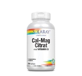 Stort online udvalg i Solaray Cal-Mag Citrat m. D-vitamin 270 kaps. ❤ Solaray ❤ Hurtig levering: 1 - 2 Hverdage og gratis fragt v/køb over 295 kr. GLS til pakkeshop ❤ Varenummer: HG-7272-270 kapsler og barcode / Ean: 076280935462 på lager - Kæmpe udvalg i Sundhed - Over 434 design mærker på udsalg