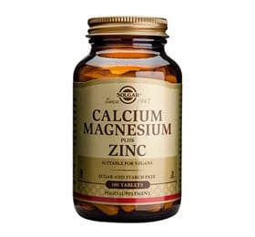 Stort online udvalg i Solgar Calcium magnesium +Zink - 100 tab. ❤ Solgar ❤ Hurtig levering: 1 - 2 Hverdage og gratis fragt v/køb over 295 kr. GLS til pakkeshop ❤ Varenummer: HG-6912 og barcode / Ean: 033984005204 på lager - Kæmpe udvalg i Sundhed - Over 434 design mærker på udsalg