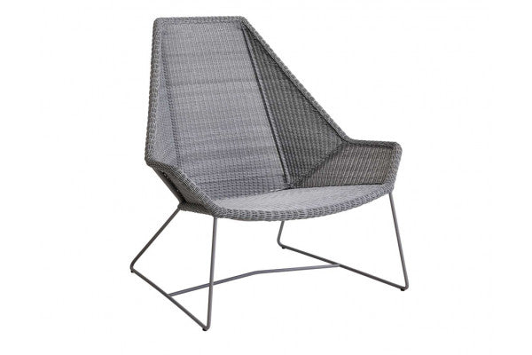 Se Cane-line Breeze Highback Stol - Light grey ❤ Stort online udvalg i Kampagnetilbud højre ❤ Hurtig levering: 1 - 2 Hverdage samt billig fragt ❤ Varenummer: HML-DK2650 og barcode / Ean: &