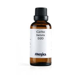 Stort online udvalg i Allergica Carbo Betula D20 50ml. ❤ Allergica ❤ Hurtig levering: 1 - 2 Hverdage og gratis fragt v/køb over 295 kr. GLS til pakkeshop ❤ Varenummer: HG-14533 og barcode / Ean: 5703157024404 på lager - Kæmpe udvalg i Sundhed - Over 315 kendte brands på udsalg