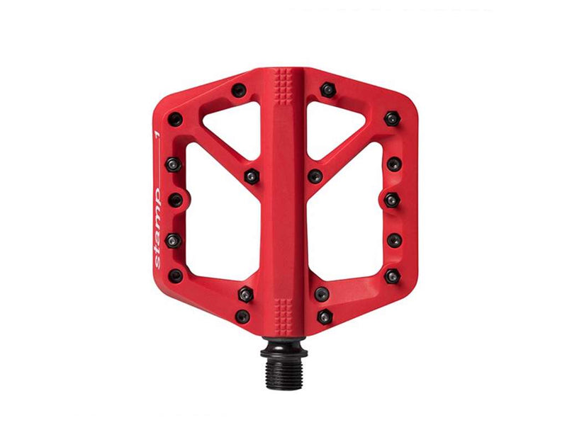 Se Crankbrothers Stamp 1 - Platformspedaler - Rød - Str. Small ❤ Kæmpe udvalg i Crankbrothers ❤ Hurtig levering: 1 - 2 Hverdage samt billig fragt - Varenummer: CKP-641300162717 og barcode / Ean: &