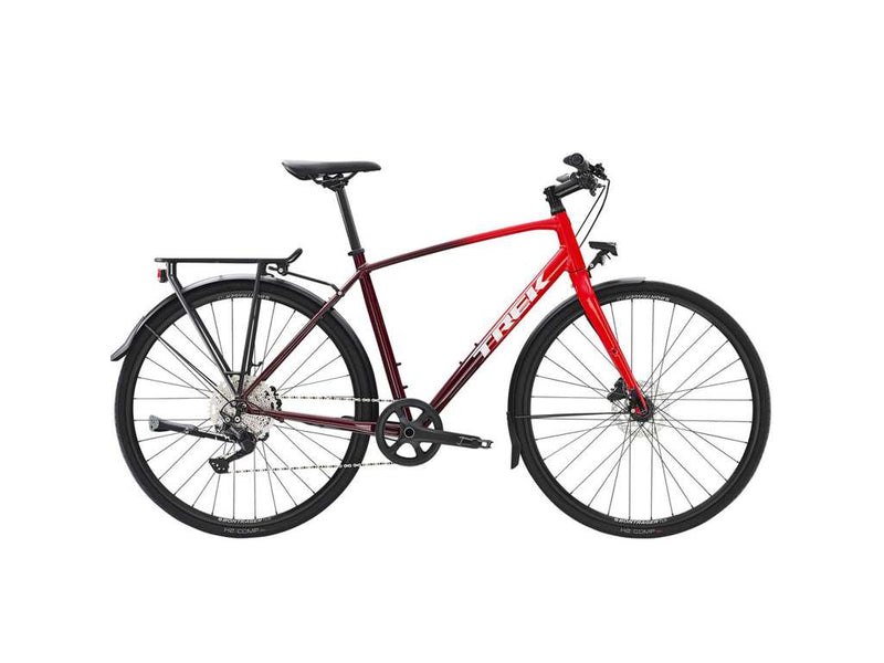 Se Trek FX 3 Equipped - Red M ❤ Kæmpe udvalg i Trek ❤ Hurtig levering: 1 - 2 Hverdage samt billig fragt - Varenummer: CKP-0601842581223 og barcode / Ean: &