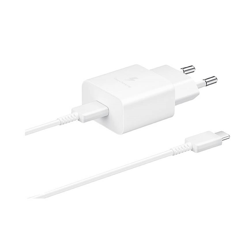 Se Original Samsung EP-T1510 USB-C oplader / adapter 15W inkl. USB-C kabel - Hvid ✔ Kæmpe udvalg i  Samsung ✔ Hurtig levering: 1 - 2 Hverdage samt billig fragt - Varenummer: CPD-CL6612752 og barcode / Ean: &