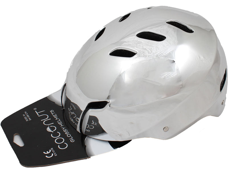 Se Coconut Glossy Helmets Sølv Cykelhjelm, Small ✔ Kæmpe udvalg i Coconut ✔ Hurtig levering: 1 - 2 Hverdage samt billig fragt - Varenummer: MMA-123312 og barcode / Ean: &