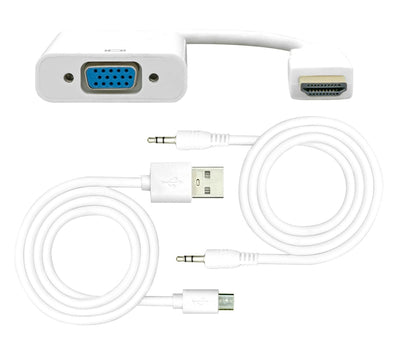 Se HDMI til VGA med lyd / Aktiv adapter - 1080p / 60H - Hvid ✔ Kæmpe udvalg i  Capida ✔ Hurtig levering: 1 - 2 Hverdage samt billig fragt - Varenummer: CPD-CV55822202 og barcode / Ean: '5714590006872 på lager - Udsalg på Kabler & Adaptere/Billedkabler/HDMI kabler/HDMI til VGA kabler Spar op til 51% - Over 424 kendte brands på udsalg