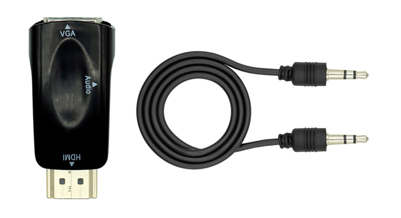 Se Pro HDMI til VGA adapter - Sort ❤ Kæmpe udvalg i Blandet ❤ Hurtig levering: 1 - 2 Hverdage samt billig fragt - Varenummer: CPD-CV55827887 og barcode / Ean: &