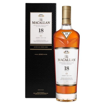 Se Macallan Sherry Oak 18 Yo Highland Single Malt Fl 70 ❤ Kæmpe udvalg i MACALLAN ❤ Hurtig levering: 1 - 2 Hverdage samt billig fragt - Varenummer: BAR-665868 og barcode / Ean: '5010719187003 på lager - Udsalg på Drikkevarer Spiritus Whiskey Spar op til 59% - Over 454 design mærker på udsalg