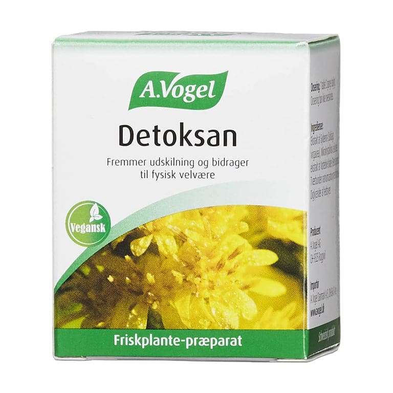 Stort online udvalg i A.Vogel Detoksan 60 tab. ❤ A .Vogel ❤ Hurtig levering: 1 - 2 Hverdage og gratis fragt v/køb over 295 kr. GLS til pakkeshop ❤ Varenummer: HG-1880 og barcode / Ean: 7610313393022 på lager - Kæmpe udvalg i Sundhed - Over 315 kendte brands på udsalg