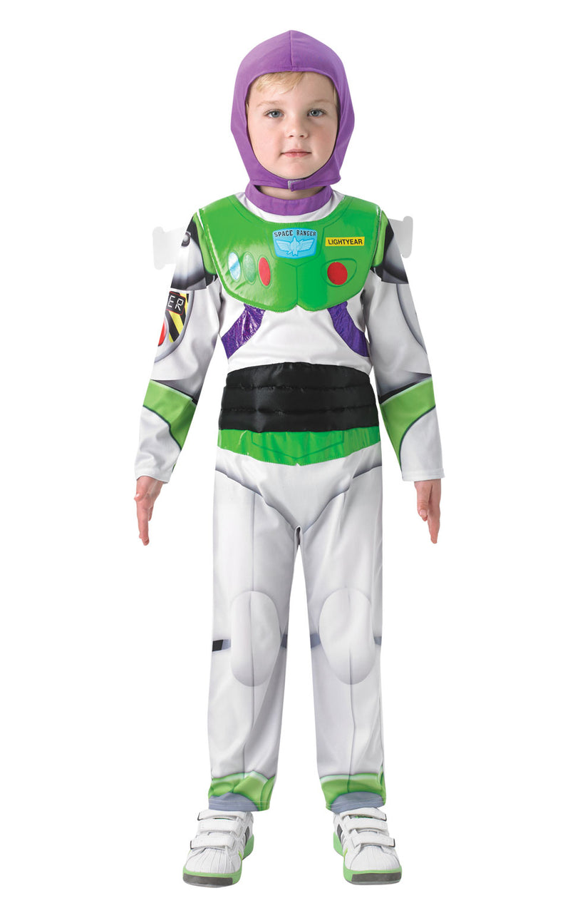 Se Disney Toy Story Buzz Lightyear Deluxe Kostume (3-6 år) ✔ Kæmpe udvalg i  Rubie&