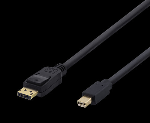 Se DisplayPort til Mini DisplayPort kabel - Ultra HD / 60Hz - 0.5m - Livstidsgaranti ❤ Kæmpe udvalg i Deltaco ❤ Hurtig levering: 1 - 2 Hverdage samt billig fragt - Varenummer: CPD-DL77DP-1106 og barcode / Ean: &