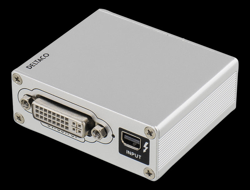 Se Thunderbolt til HDMI / DVI / VGA converter ❤ Kæmpe udvalg i Deltaco ❤ Hurtig levering: 1 - 2 Hverdage samt billig fragt - Varenummer: CPD-DL77DP-MULTI3 og barcode / Ean: &