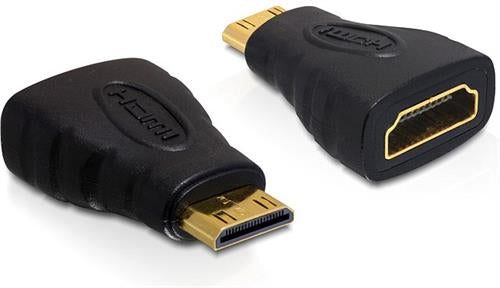 Se DeLOCK Mini HDMi til HDMI adapter - 4K, Ultra HD @ 30 Hz ❤ Kæmpe udvalg i Deltaco ❤ Hurtig levering: 1 - 2 Hverdage samt billig fragt - Varenummer: CPD-DL77HDMI-27 og barcode / Ean: &