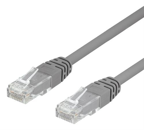 Se CAT-6 - Ethernet/Netværkskabel Rundt - RJ45 stik - 10 Gbps - 1,0 Meter - Grå - Livstidsgaranti ❤ Stort online udvalg i Deltaco ❤ Hurtig levering: 1 - 2 Hverdage samt billig fragt ❤ Varenummer: CPD-DL77TP-61 og barcode / Ean: på lager - Udsalg på pc / mac tilbehør Spar op til 56% - Over 857 kendte brands på udsalg