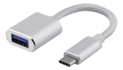 Se USB-C 3.1 (han) til USB-A (hun) OTG adapter kabel - Sølv ❤ Stort online udvalg i Deltaco ❤ Hurtig levering: 1 - 2 Hverdage samt billig fragt ❤ Varenummer: CPD-DL77USBC-1278 og barcode / Ean: på lager - Udsalg på Mobil tilbehør Spar op til 64% - Over 857 kendte brands på udsalg