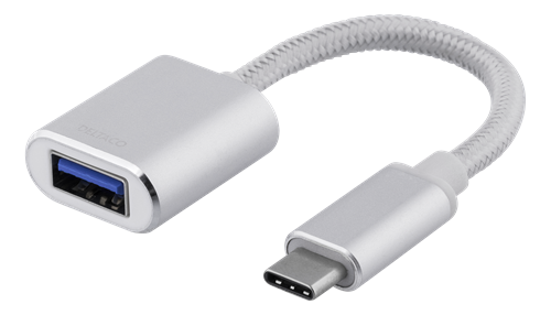 Se USB-C 3.1 (han) til USB-A (hun) OTG adapter kabel - Sølv ❤ Stort online udvalg i Deltaco ❤ Hurtig levering: 1 - 2 Hverdage samt billig fragt ❤ Varenummer: CPD-DL77USBC-1278 og barcode / Ean: på lager - Udsalg på Mobil tilbehør Spar op til 64% - Over 857 kendte brands på udsalg