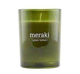 Stort online udvalg i Meraki Duftlys Green herbal 220 g ❤ Meraki ❤ Hurtig levering: 1 - 2 Hverdage og gratis fragt v/køb over 295 kr. GLS til pakkeshop ❤ Varenummer: HG-50792 og barcode / Ean: 5707644703339 på lager - Kæmpe udvalg i Personlig pleje - Over 454 design mærker på udsalg