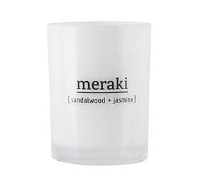 Stort online udvalg i Meraki Duftlys Sandalwood & jasmine 220 g ❤ Meraki ❤ Hurtig levering: 1 - 2 Hverdage og gratis fragt v/køb over 295 kr. GLS til pakkeshop ❤ Varenummer: HG-50768 og barcode / Ean: 5707644420878 på lager - Kæmpe udvalg i Personlig pleje - Over 454 design mærker på udsalg