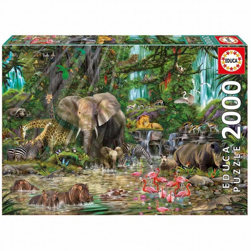 Se Educa Puslespil 2000 Afrikansk Jungle ❤ Stort online udvalg i Educa Puzzle ❤ Hurtig levering: 1 - 2 Hverdage samt billig fragt ❤ Varenummer: BGH-42159471231228 og barcode / Ean: &