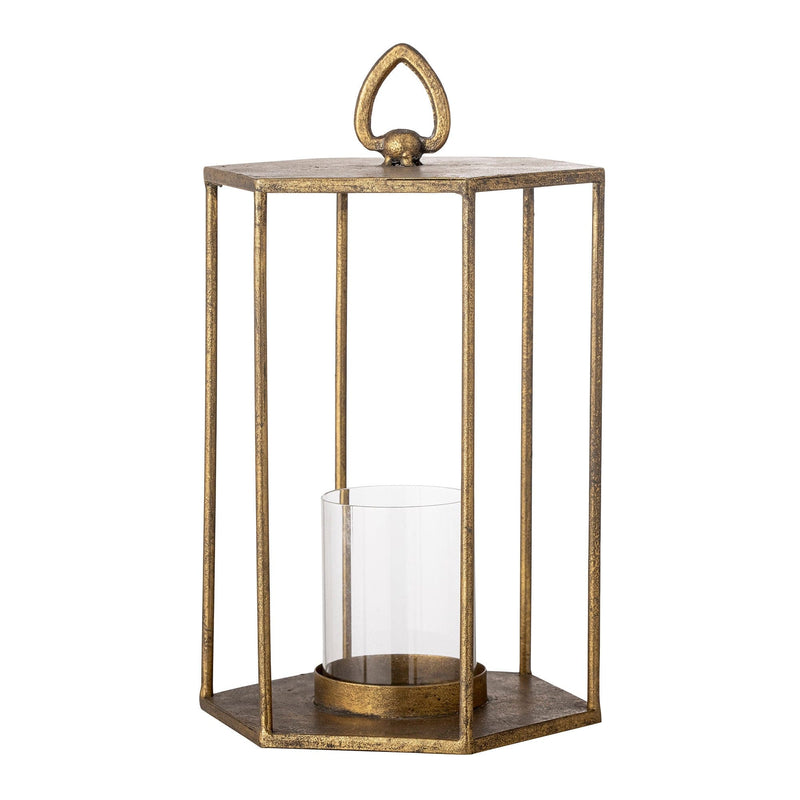 Se Creative Collection - Vanea Lanterne m/Glas, Brass, Metal H33 cm ❤ Stort online udvalg i Creative Collection ❤ Hurtig levering: 1 - 2 Hverdage samt billig fragt ❤ Varenummer: BGH-47083878154570 og barcode / Ean: &