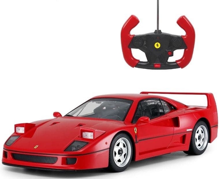 Se Ferrari F40 Fjernstyret Bil 1:14 ✔ Kæmpe udvalg i  Rastar ✔ Hurtig levering: 1 - 2 Hverdage samt billig fragt - Varenummer: MMA-20878700 og barcode / Ean: &