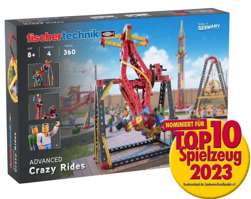 Se Fischertechnik Advanced Crazy Rides ✔ Kæmpe udvalg i  Fischertechnik ✔ Hurtig levering: 1 - 2 Hverdage samt billig fragt - Varenummer: MMA-205569019 og barcode / Ean: &