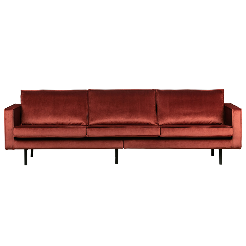 Se BePureHome Rodeo 3-pers Sofa Velour - Chestnut ❤ Stort online udvalg i BePureHome ❤ Hurtig levering: 1 - 2 Hverdage samt billig fragt ❤ Varenummer: BYH-2185599 og barcode / Ean: 8714713125920 på lager - Udsalg på Sofa - Over 857 kendte brands på udsalg