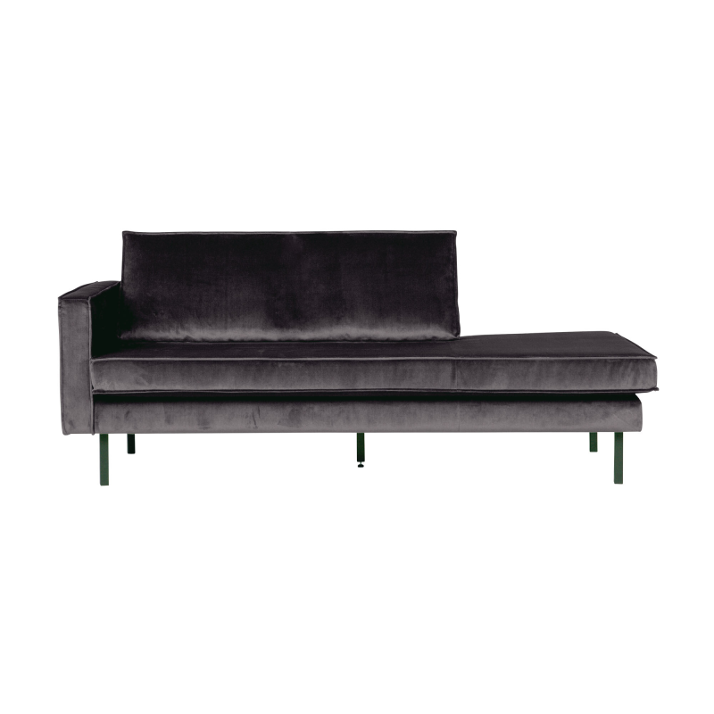 Se BePureHome Rodeo Daybed Venstrevendt Velour - Anthracite ❤ Stort online udvalg i BePureHome ❤ Hurtig levering: 1 - 2 Hverdage samt billig fragt ❤ Varenummer: BYH-2185633 og barcode / Ean: 8714713073344 på lager - Udsalg på Daybed - Over 785 kendte brands på udsalg