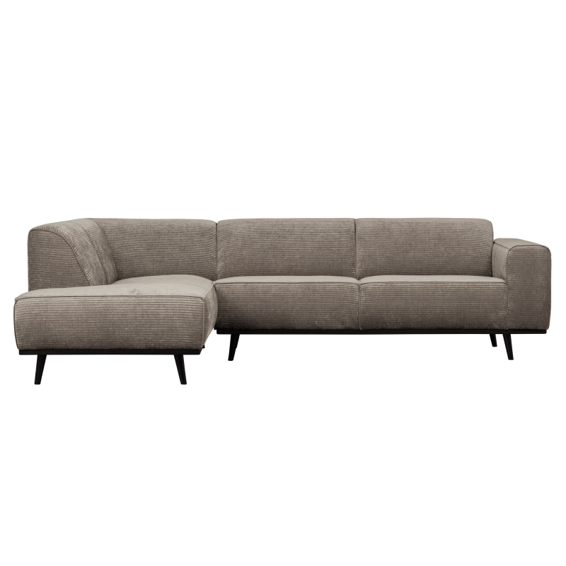 Se BePureHome Statement Hjørnesofa Venstrevendt Flat Rib - Clay ❤ Stort online udvalg i BePureHome ❤ Hurtig levering: 1 - 2 Hverdage samt billig fragt ❤ Varenummer: BYH-2180483 og barcode / Ean: 8714713140015 på lager - Udsalg på Sofa - Over 857 kendte brands på udsalg