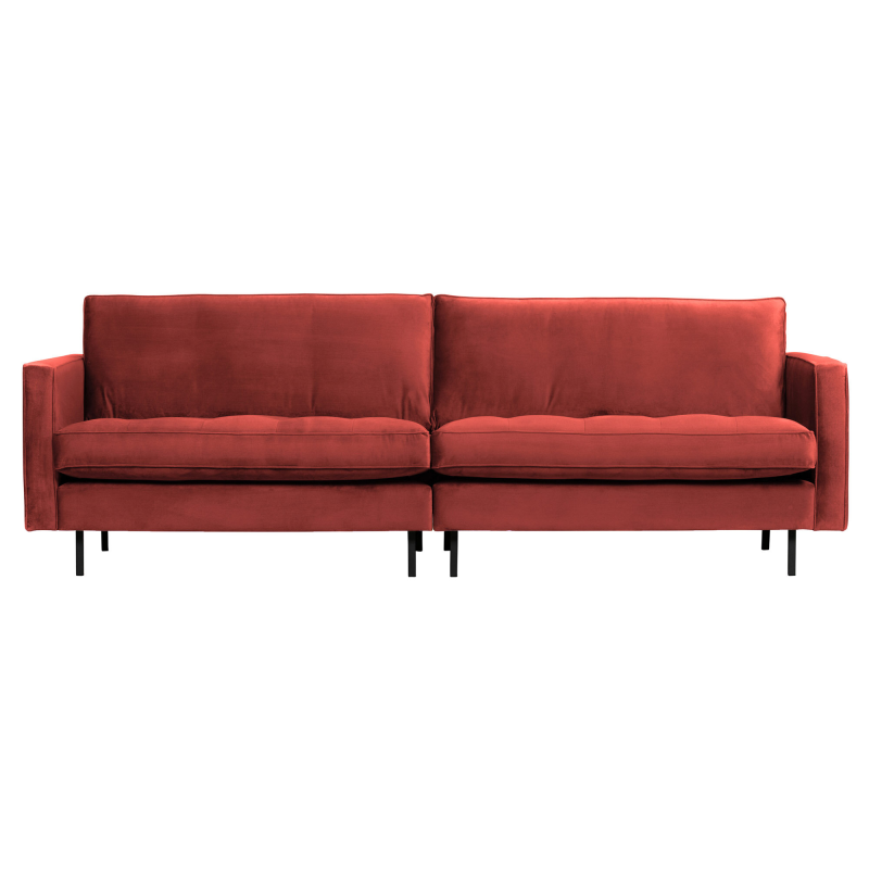 Se BePureHome Rodeo Classic 3-pers Sofa Velour - Chestnut ❤ Stort online udvalg i BePureHome ❤ Hurtig levering: 1 - 2 Hverdage samt billig fragt ❤ Varenummer: BYH-2185614 og barcode / Ean: 8714713126026 på lager - Udsalg på Sofa - Over 857 kendte brands på udsalg