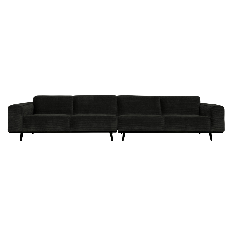 Se BePureHome Statement Xl 4-pers Sofa 372 cm Flat Rib - Graphite ❤ Stort online udvalg i BePureHome ❤ Hurtig levering: 1 - 2 Hverdage samt billig fragt ❤ Varenummer: BYH-2180527 og barcode / Ean: 8714713139927 på lager - Udsalg på Sofa - Over 324 kendte brands på udsalg