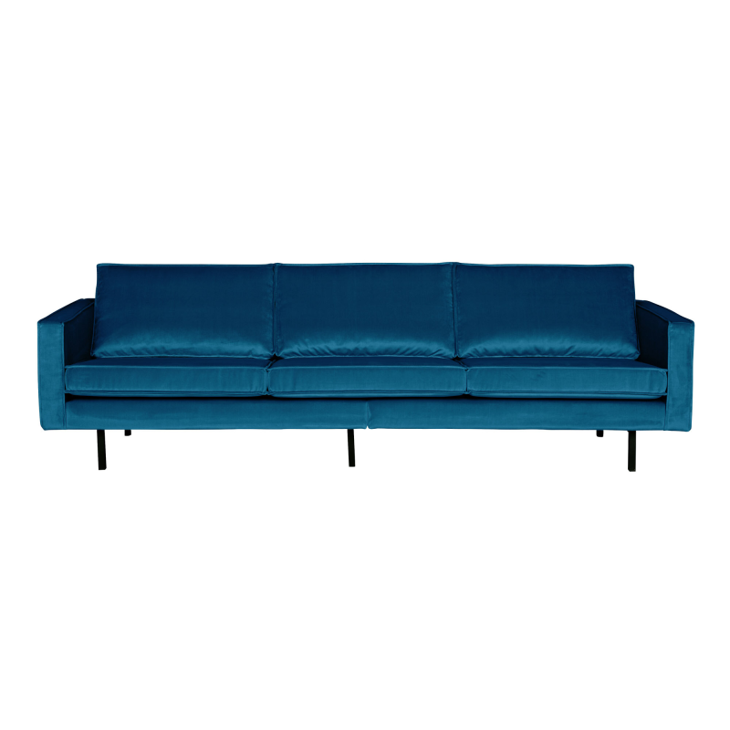 Se BePureHome Rodeo 3-pers Sofa Velour - Blue ❤ Stort online udvalg i BePureHome ❤ Hurtig levering: 1 - 2 Hverdage samt billig fragt ❤ Varenummer: BYH-2185600 og barcode / Ean: 8714713065769 på lager - Udsalg på Sofa - Over 857 kendte brands på udsalg