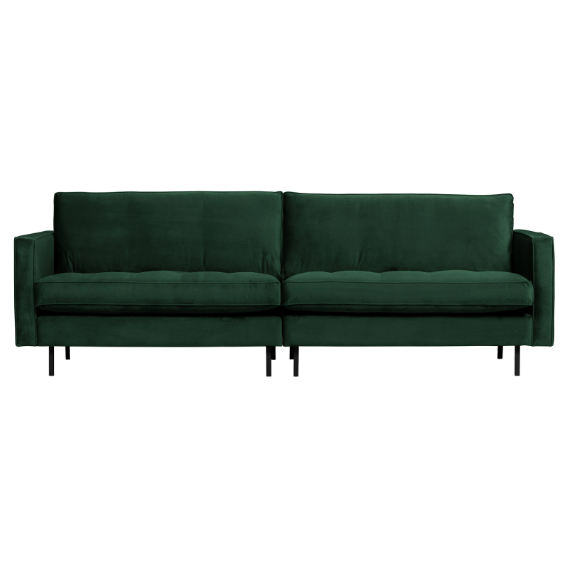 Se BePureHome Rodeo Classic 3-pers Sofa Velour Forest - Green ❤ Stort online udvalg i BePureHome ❤ Hurtig levering: 1 - 2 Hverdage samt billig fragt ❤ Varenummer: BYH-2185611 og barcode / Ean: 8714713107094 på lager - Udsalg på Sofa - Over 857 kendte brands på udsalg