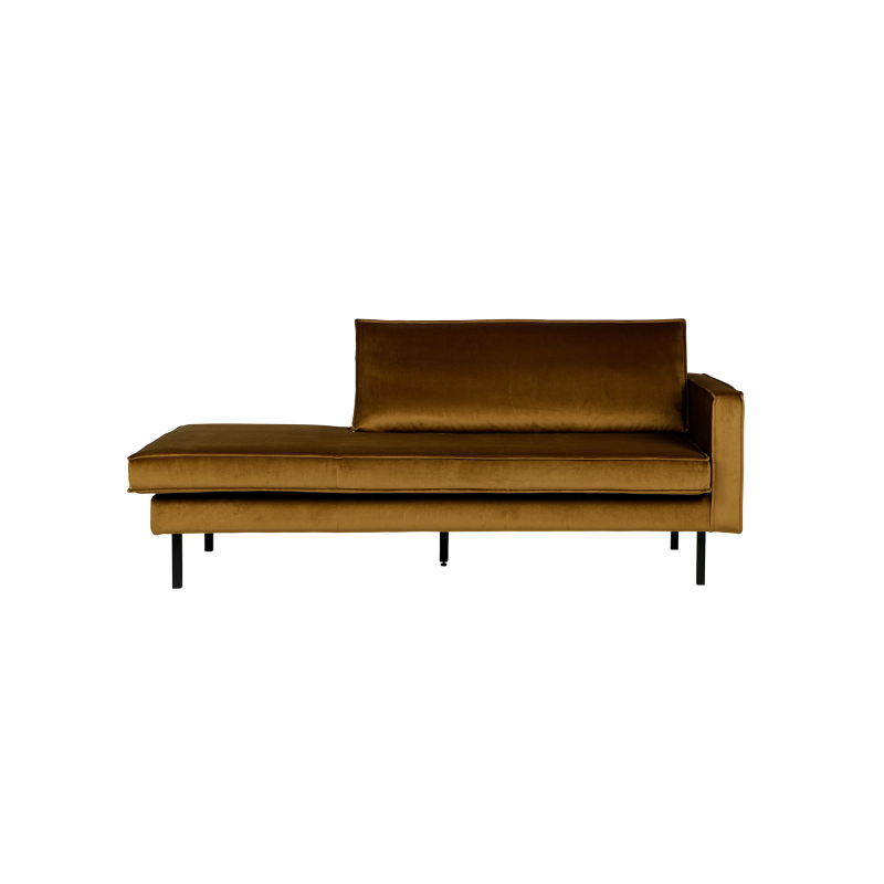 Se BePureHome Rodeo Daybed Højrevendt Velour - Honey Yellow ❤ Stort online udvalg i BePureHome ❤ Hurtig levering: 1 - 2 Hverdage samt billig fragt ❤ Varenummer: BYH-2185640 og barcode / Ean: 8714713081608 på lager - Udsalg på Daybed - Over 324 kendte brands på udsalg