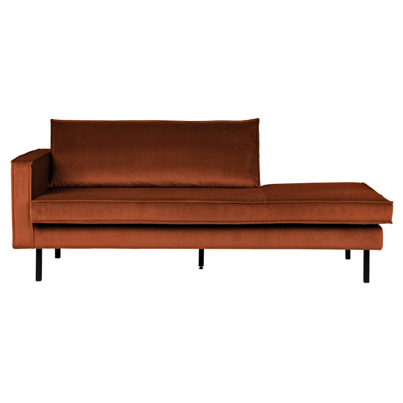 Se BePureHome Rodeo Daybed Venstrevendt Velour - Rust ❤ Stort online udvalg i BePureHome ❤ Hurtig levering: 1 - 2 Hverdage samt billig fragt ❤ Varenummer: BYH-2185634 og barcode / Ean: 8714713077571 på lager - Udsalg på Daybed - Over 785 kendte brands på udsalg