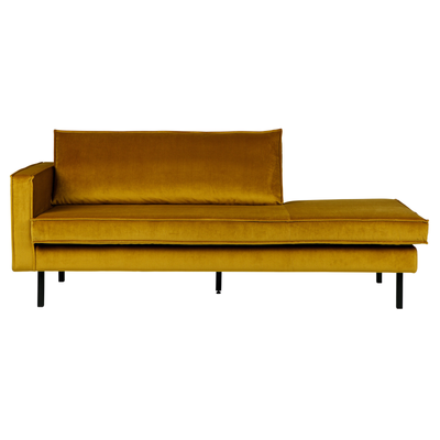 Se BePureHome Rodeo Daybed Venstrevendt Velour - Ochre ❤ Stort online udvalg i BePureHome ❤ Hurtig levering: 1 - 2 Hverdage samt billig fragt ❤ Varenummer: BYH-2185624 og barcode / Ean: 8714713073320 på lager - Udsalg på Daybed - Over 785 kendte brands på udsalg