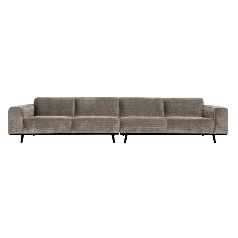 Se BePureHome Statement Xl 4-pers Sofa 372 cm Flat Rib - Clay ❤ Stort online udvalg i BePureHome ❤ Hurtig levering: 1 - 2 Hverdage samt billig fragt ❤ Varenummer: BYH-2180529 og barcode / Ean: 8714713139866 på lager - Udsalg på Sofa - Over 324 kendte brands på udsalg