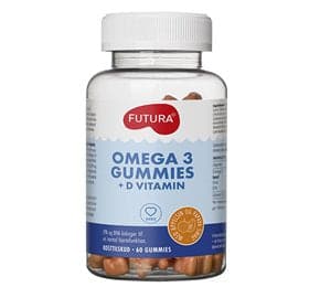 Stort online udvalg i Futura Omega-3 Gummies 60 gum. ❤ Futura ❤ Hurtig levering: 1 - 2 Hverdage og gratis fragt v/køb over 295 kr. GLS til pakkeshop ❤ Varenummer: HG-53707 og barcode / Ean: 7070866036898 på lager - Kæmpe udvalg i Sundhed - Over 412 kendte brands på udsalg