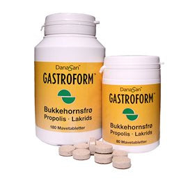 Se Gastroform 180 tabl. ❤ Kæmpe udvalg i Blandet ❤ Hurtig levering: 1 - 2 Hverdage samt billig fragt - Varenummer: HG-7004 og barcode / Ean: '5709940210023 på lager - Udsalg på Sundhed Spar op til 58% - Over 454 kendte brands på udsalg